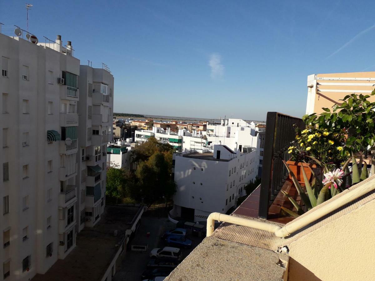 Atico Con Espectacular Terraza Con Vistas Magnificas A La Desembocadura Del Guadalquivir Apartment Sanlucar de Barrameda Ngoại thất bức ảnh
